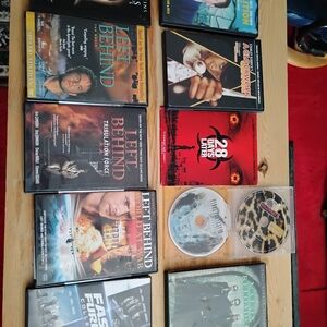 Left Behind 3 DVD's, a Clockwork Orange And Dramatic Films